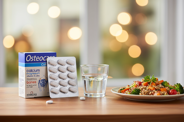 نحوه مصرف قرص استئوکر همراه با غذا